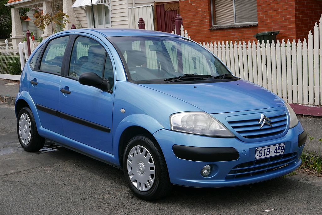 First-generation Citroën C3 (Picture source: Wikipedia)